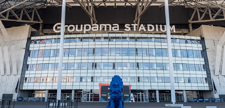 El Olympique de Lyon renueva los ‘titles rights’ de su estadio con Groupama dos años más